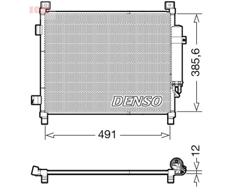 Condenseur, climatisation DCN46031 Denso