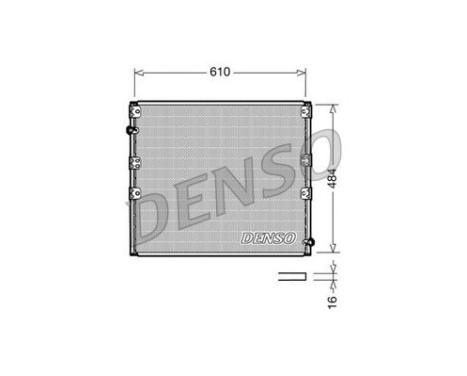 Condenseur, climatisation DCN50020 Denso