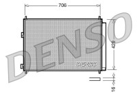 Condenseur, climatisation DCN50030 Denso