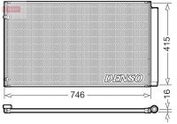 Condenseur, climatisation DCN51017 Denso