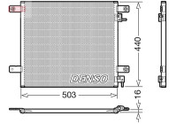Condenseur, climatisation DCN99066 Denso