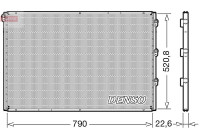 Condenseur, climatisation DCN99079 Denso