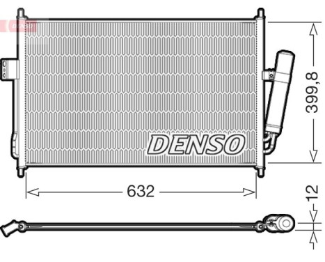 Condenseur, climatisation DCN99084 Denso