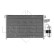 Condenseur, climatisation EASY FIT 350016 NRF