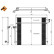 Condenseur, climatisation EASY FIT 350080 NRF, Vignette 2