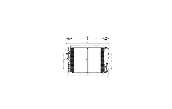 Condenseur, climatisation EASY FIT 350081 NRF, Image 2