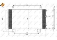 Condenseur, climatisation EASY FIT 350100 NRF