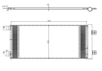 Condenseur, climatisation EASY FIT 350452 NRF