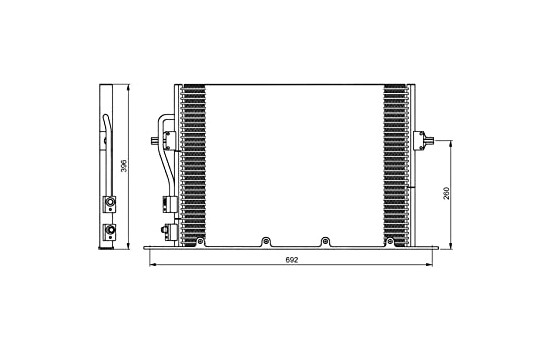Condenseur, climatisation EASY FIT 35196 NRF, Image 6