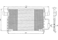 Condenseur, climatisation EASY FIT 35261 NRF