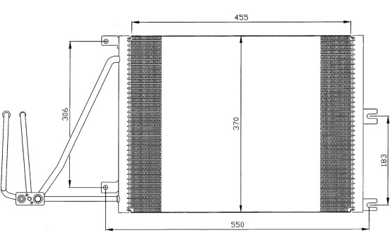 Condenseur, climatisation EASY FIT 35292 NRF