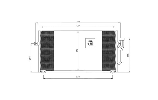 Condenseur, climatisation EASY FIT 35293 NRF, Image 5