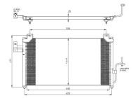 Condenseur, climatisation EASY FIT 35356 NRF