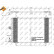 Condenseur, climatisation EASY FIT 35437 NRF, Vignette 3