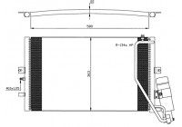 Condenseur, climatisation EASY FIT 35558 NRF