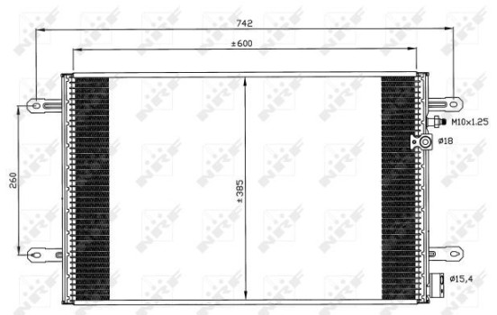Condenseur, climatisation EASY FIT 35605 NRF, Image 7