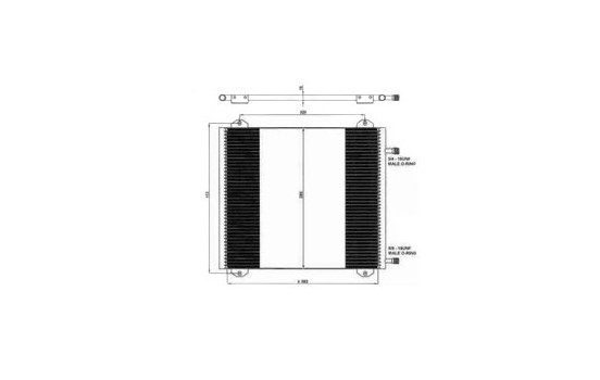 Condenseur, climatisation EASY FIT 35785 NRF, Image 7