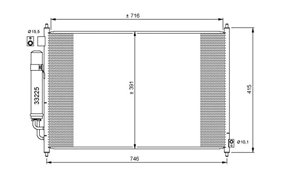 Condenseur, climatisation EASY FIT 35867 NRF, Image 7