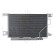 Condenseur, climatisation EASY FIT 35893 NRF, Vignette 4