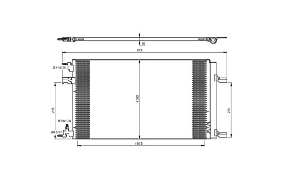 Condenseur, climatisation EASY FIT 35919 NRF, Image 5
