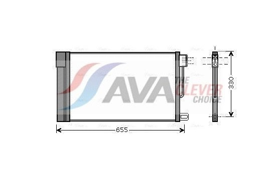 Condenseur, climatisation FTA5314D Ava Quality Cooling, Image 2
