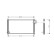 Condenseur, climatisation HD5111 Ava Quality Cooling
