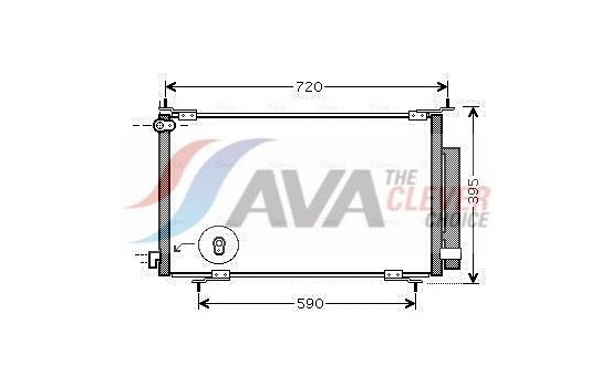 Condenseur, climatisation HD5201D Ava Quality Cooling, Image 2