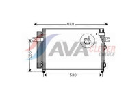 Condenseur, climatisation HY5195D Ava Quality Cooling