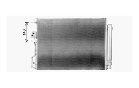 Condenseur, climatisation HY5469D Ava Quality Cooling