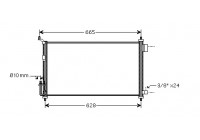Condenseur, climatisation *** IR PLUS *** 13005251 International Radiators Plus