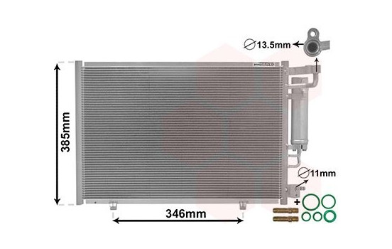 Condenseur, climatisation *** IR PLUS *** 18005490 International Radiators Plus, Image 2
