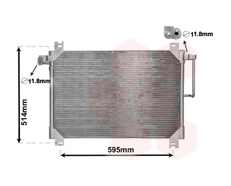 Condenseur, climatisation *** IR PLUS *** 47005074 International Radiators Plus