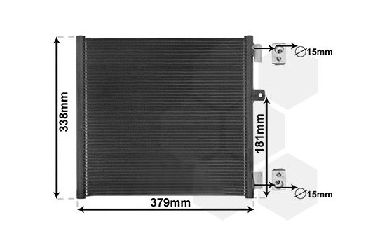 Condenseur, climatisation *** IR PLUS *** 74015702 International Radiators Plus