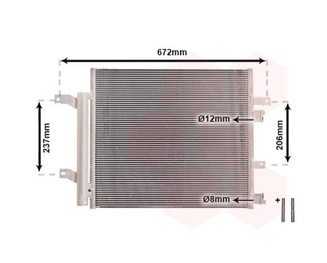 Condenseur, climatisation *** IR PLUS *** 77005056 International Radiators Plus