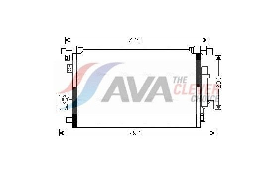 Condenseur, climatisation MT5210D Ava Quality Cooling, Image 2