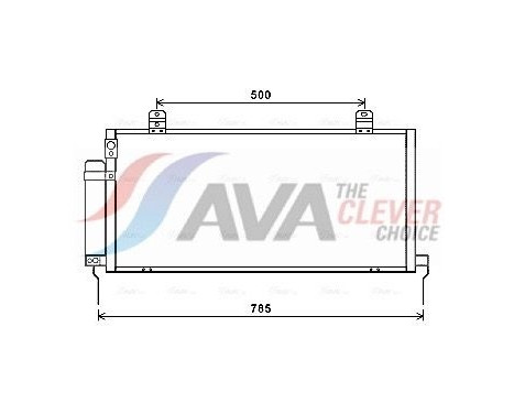Condenseur, climatisation MTA5221D Ava Quality Cooling