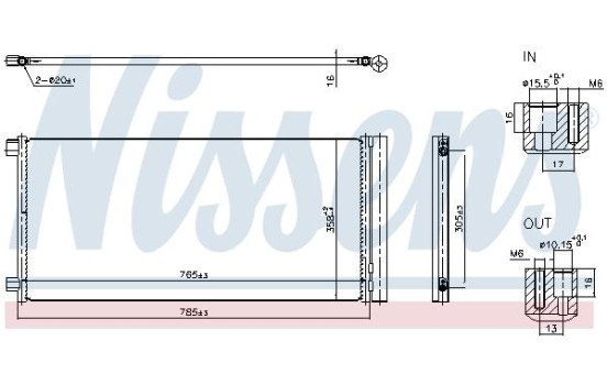 Condenseur, climatisation **PREMIER FIT** 940948 Nissens