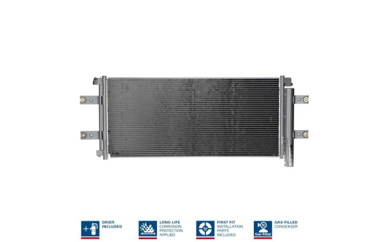 Condenseur, climatisation **PREMIER FIT** 941254 Nissens, Image 3