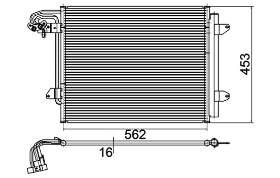 Condenseur, climatisation PREMIUM LINE