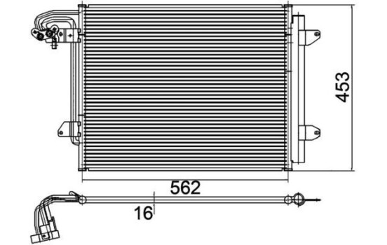 Condenseur, climatisation PREMIUM LINE, Image 2