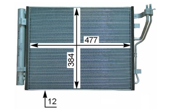 Condenseur, climatisation PREMIUM LINE, Image 3
