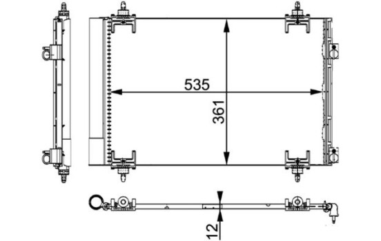 Condenseur, climatisation PREMIUM LINE, Image 3