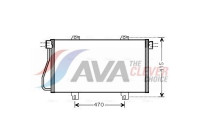Condenseur, climatisation RTA5352 Ava Quality Cooling