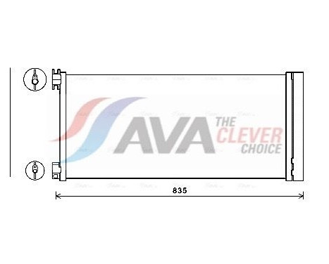 Condenseur, climatisation RTA5626D Ava Quality Cooling