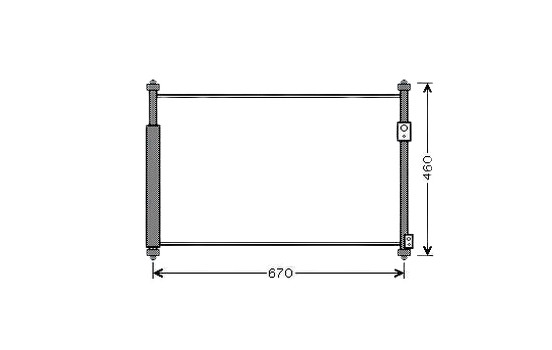 Condenseur, climatisation SZ5108D Ava Quality Cooling