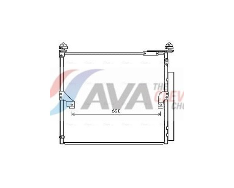 Condenseur, climatisation TO5657D Ava Quality Cooling