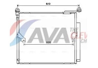 Condenseur, climatisation TO5677D Ava Quality Cooling