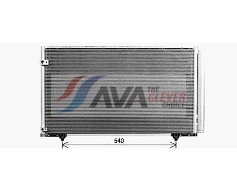 Condenseur, climatisation TO5756D Ava Quality Cooling