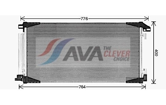 Condenseur, climatisation TO5789D Ava Quality Cooling