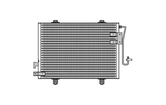 Condenseur, climatisation TSP0225131 Delphi